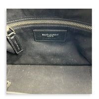 Loulou Red Camera Bag in Calfskin, Silver hardware