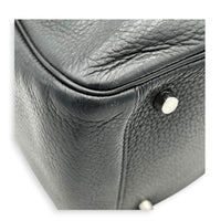 Lindy 30 Black Shoulder Bag in Clemence, Palladium hardware