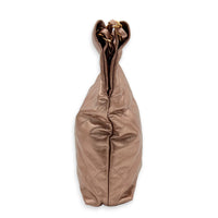 22 Tote Shoulder Bag Small Metallic Pink in Metallic, Gold hardware