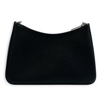Marelle Shoulder Bag Black in Epi Leather, Silver hardware