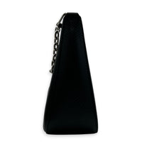 Marelle Shoulder Bag Black in Epi Leather, Silver hardware