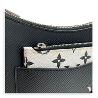 Marelle Shoulder Bag Black in Epi Leather, Silver hardware