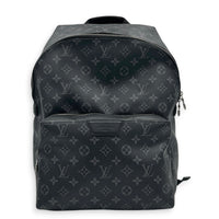 Discovery Backpack Monogram Eclipse in Monogram Coated Canvas, Silver hardware