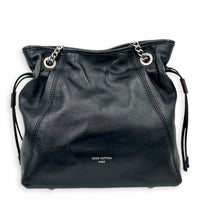 Off Duty Vibe Backpack Black in Calfskin, Silver hardware