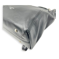 Off Duty Vibe Backpack Black in Calfskin, Silver hardware