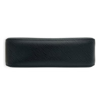 Marelle Shoulder Bag Black in Epi Leather, Silver hardware