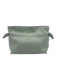 Flamenco Green Crossbody Bag in Nappa Leather