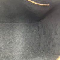 Speedy Bandouliere 25 Black Top Handle Bag in Monogram Empreinte Leather, Gold hardware