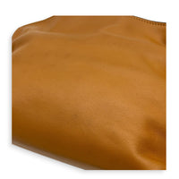Flamenco Tan Shoulder Bag in Nappa Leather, Gold hardware