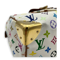 Speedy Top Handle Bag 30 Multicolor White in Coated Canvas, Gold hardware