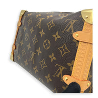 Side Trunk MM Monogram Crossbody Bag in Monogram Coated Canvas, Gold hardware