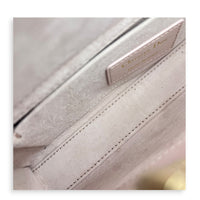 Lady D-Joy Small Pink Top Handle Bag in Lambskin, Gold hardware