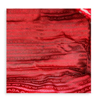 Bauletto Top Handle Bag Red in Patent Leather, Gold hardware