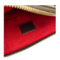 Trevi Brown Top Handle Bag in, Gold hardware