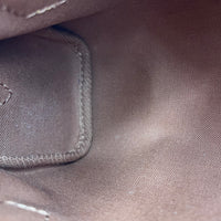 Speedy Top Handle Bag Nano  Brown in Monogram Coated Canvas, Gold hardware