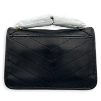 Niki Shoulder Bag Baby Black in Lambskin, Monochrome hardware