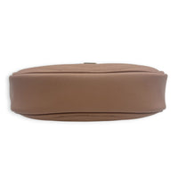 Lou Crossbody Bag Dark Powder in Calfskin, Gold hardware