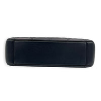 Camera Crossbody Bag Black in Lambskin, Gold hardware