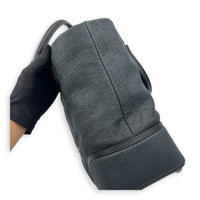 CC Tote Bag Black in Calfskin, Gunmetal hardware