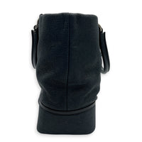 CC Tote Bag Black in Calfskin, Gunmetal hardware