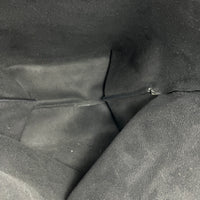Teddy Black Bucket Bag in Calfskin, Silver hardware