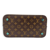 Lockit Top Handle Bag Monogram in Monogram Coated Canvas, Gold hardware