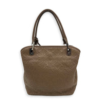 Mahina Shoulder Bag Grey in Mahina Leather, Silver hardware