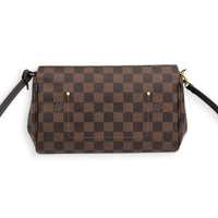 Favourite Clutch Ebene, Gold hardware