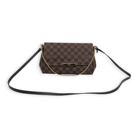 Favourite Clutch Ebene, Gold hardware