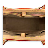 Steamer Tote Bag Noir in Coated Canvas, Gold hardware