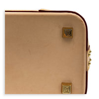 Steamer Tote Bag Noir in Coated Canvas, Gold hardware