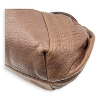 Spy Shoulder Bag Large Brown in Nappa Leather, Gold hardware