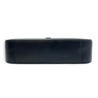 Le 5 A 7 Shoulder Bag Black in Calfskin, Gold hardware