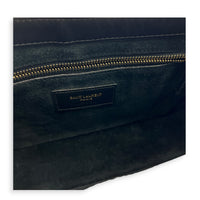 Le 5 A 7 Shoulder Bag Black in Calfskin, Gold hardware
