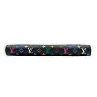 Zippy Wallet Noir Multicolore in Coated Canvas, Gold hardware