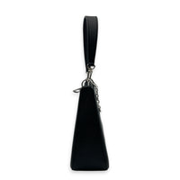 Marelle Black Shoulder Bag in Epi Leather, Silver hardware