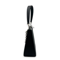 Marelle Black Shoulder Bag in Epi Leather, Silver hardware