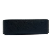Marelle Black Shoulder Bag in Epi Leather, Silver hardware