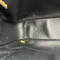 CC Shoulder Bag Black in Lambskin, Gold hardware