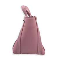 Everyday Pink Tote Bag in Calfskin, Silver hardware
