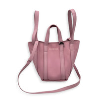 Everyday Pink Tote Bag in Calfskin, Silver hardware