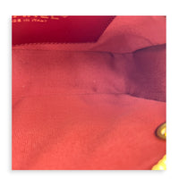 Camera Crossbody Bag Mini Red in Lambskin, Gold hardware