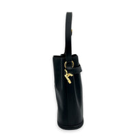 C'est Bucket Bag Medium Black in Calfskin, Gold hardware