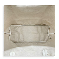 Saint Louis Tote Bag PM White in Coated Canvas, Silver hardware