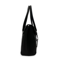 Selleria Linda Brown Top Handle Bag in Calfskin, Gunmetal hardware