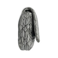 Crystal Shoulder Bag Silver in Calfskin, Silver hardware