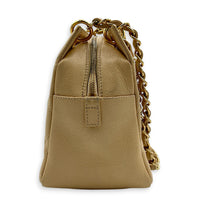 PTT Shoulder Bag Beige in Caviar Leather