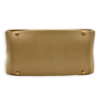 PTT Shoulder Bag Beige in Caviar Leather