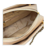 PTT Shoulder Bag Beige in Caviar Leather