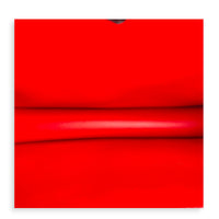 Constance 24 Rouge Pigment Shoulder Bag in Swift/ Toile H Berline, Palladium hardware